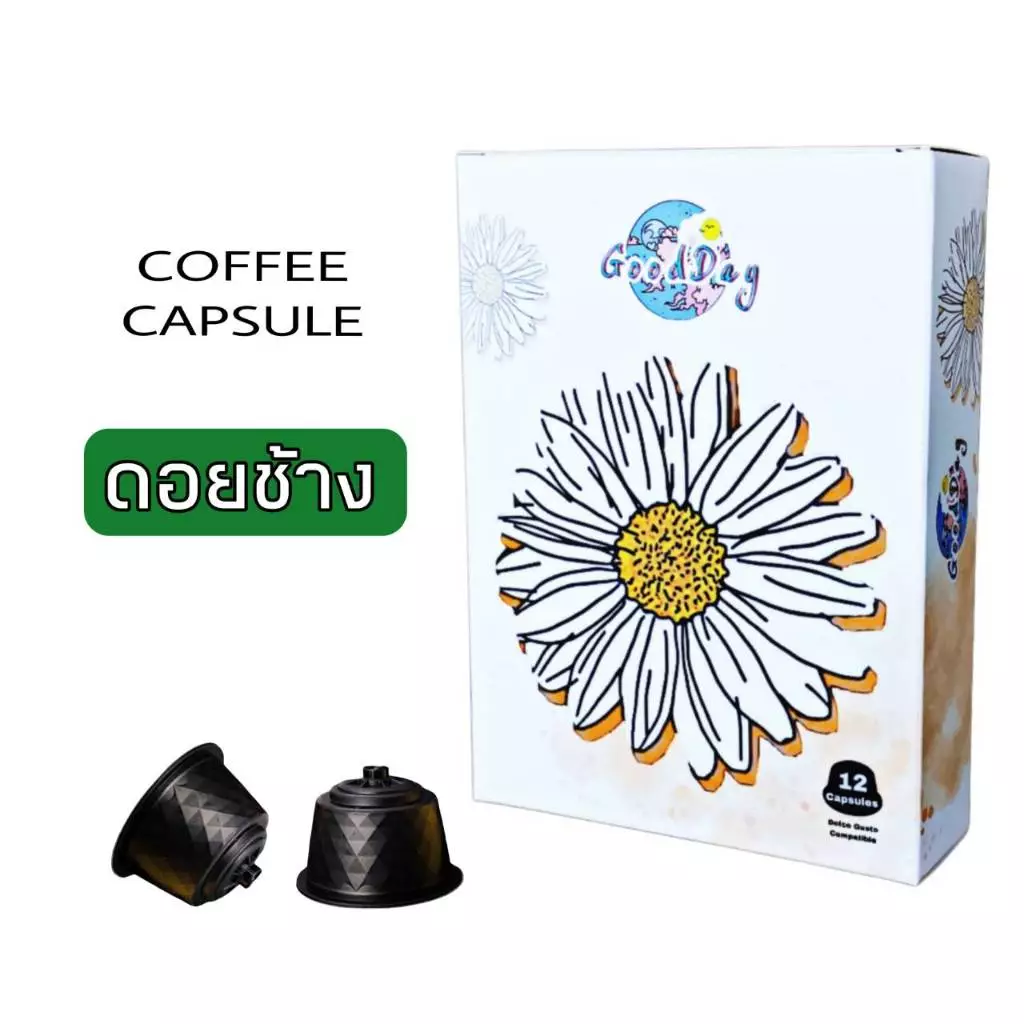 กาแฟแคปซูล อราบิก้า+โรบัสต้า DOLCE GUSTO 12 แคปซูล