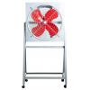 พัดลม อุตสาหกรรม ระบายอากาศ แบบตั้งพื้น รุ่น ขาตั้ง ล้อเลื่อน เคพีเอ็ม ขนาด 24 นิ้ว (ใบแดง) (1/3HP) ส่งฟรี