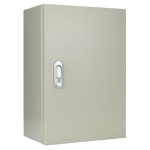 KBJS ตู้ไฟสวิทช์บอร์ดแบบกันฝุ่นกันน้ำ ฝา 1 ชั้น ไม่มีหลังคา (ฝาทึบ)