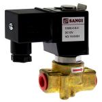 โซลินอยด์วาล์วแบบ Pluger SANGI รุ่น CS06 (1/4") - 4 - N - 4 - DC12V