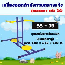 SS-35 อุปกรณ์บริหารเอวข้อสะโพกแบบคู่