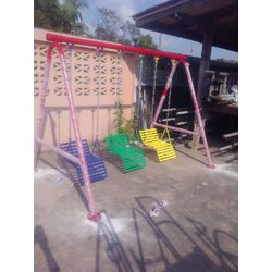 รหัส PG ผลงานติดตั้ง (โรงเรียนอิสลามสัมพันธ์3-บางบัวทอง จ.นนทบุรี) เครื่องเล่นสนามกลางแจ้งสำหรับเด็ก