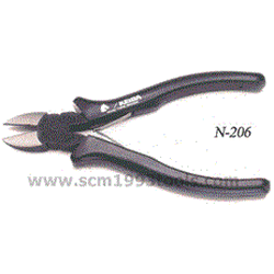 KEIBA เคบ้า คีมปากเฉียง ด้ามดำ