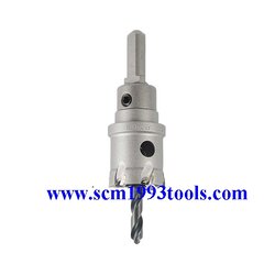 UNIKA ยูนิกะ โฮลซอเจาะลึก เจาะสแตนเลส TR type Hole Saw for Stainless,Plastic,Aluminum,PVC ญี่ปุ่น เจาะได้ลึก 25 มม.