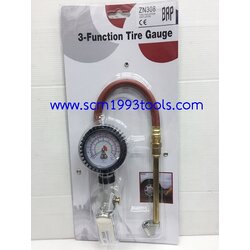 BRP เกจวัดลม เติมลม แรงดัน 220 psi 3-FUNCTION TIRE GAUGE,INFLATOR & DEFLATOR