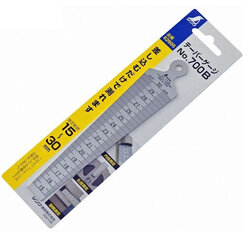 SHINWA ชินวา เตเปอร์เกจ 30 มม. รุ่น 700B ญี่ปุ่น no. 62605 Taper Gauge Stainless Steel