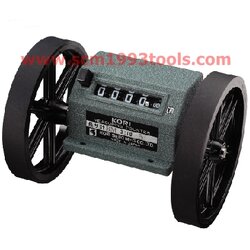 KORI โกริ วัดรอบผ้าหลา รุ่น BM3-10-5 Y หมุนขวา หน้าปัดหน้า Measuring Wheel Counter YARD