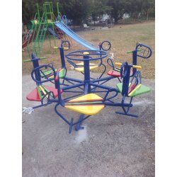 รหัส PG ผลงานติดตั้ง (หมู่บ้านนครทอง จ.นนทบุรี) เครื่องเล่นสนามกลางแจ้งสำหรับเด็ก