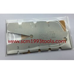 เกจวัดเกลียว วัดมุมเอ๊คมี่ 30 องศา ตรา FUJI ญี่ปุ่น คุณภาพดี ACME SCREW THREAD GAUGE