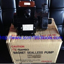SANSO รุ่น PMD-1563 ปั๊มน้ำยาเคมี ใบพัดแม่เหล็ก MAGNET SEALLESS PUMP