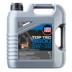 Liqui Moly Top Tec 4600 5W-30 เบนซินและดีเซลมี DPF 5 ลิตร