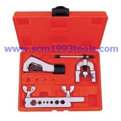 Coolmax รุ่น CM-1226-AL ชุดบานแป๊ป (3/16"-5/8") พร้อมคัตเตอร์ตัดท่อ + ลูกบานท่อ 2 ชั้น tube flaring tool