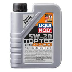 Liqui Moly Top Tec 4200 5w30 เบนซินและดีเซลรุ่นใหม่ที่มี DPF 1ลิตร