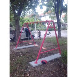 รหัส PG ผลงานติดตั้ง (หมู่บ้านลลิล เทพารักษ์ สมุทรปราการ) เครื่องออกกำลังกายเด็ก
