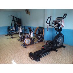 รหัส IND ผลงานติดตั้ง (บ้านห้วยยอด หมู่3 จ.ตรัง) เครื่องออกกำลังกายฟิตเนสในร่ม