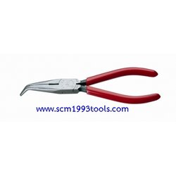 KEIBA คีมปากแหลม ปลายงอ ด้ามบาง 6.5 นิ้ว รุ่น ET-326B Long Nose Cutting Pliers (Bent Type)