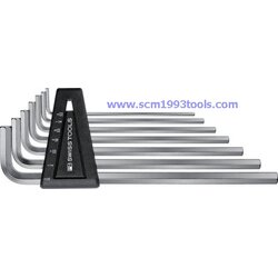 PB Swiss Tool พีบีสวิสทูล รุ่น PB214Z-H ประแจหกเหลี่ยมแบบยาวชุด (นิ้ว) Hex key L-wrench SET for hexagon socket screws,INCH size