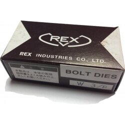 REX เร๊กซ์ ฟันต๊าบ เกลียวน๊อต BSW สำหรับเครื่องต๊าบ REX รุ่น N80A, N50A, N100A DIES