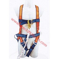 BEC เข็มขัดนิรภัย รุ่นเต็มตัว ตะขอเล็ก รุ่น NP-787 เชือกพร้อมตะขอ ยาว 1.5 เมตร SAFETY BELT