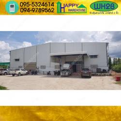 รับสร้างโกดังสำเร็จรูป โกดังเก็บยา ขอนแก่น ขนาด32x32x7.60 เมตร