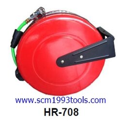 ตลับเก็บสายลมอัตโนมัติ รุ่น HR-708 ยาว 15 เมตร ตรา Hobayashi Automatic Air Hose Reel