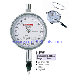 PEACOCK พีค้อก เกจตั้งศูนย์ ไดอัลเกจ รุ่น 5SWF DIAL GAUGE