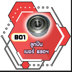 B01 - ลูกปืน 6304