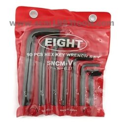 EIGHT ชุดประแจตัวแอล สั้น หัวหกเหลี่ยม 1/64 นิ้ว-3/8 นิ้ว HEX key wrench set