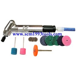 RY-180 เครื่องเจียรลมสายอ่อน รอบเร็ว รุ่นแม่พิมพ์หัวงอ 45° Air Die Grinder