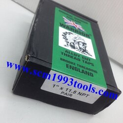 WARRIOR ต๊าปเกลียว ดอกต๊าปตัวผู้ ตราคนป่า ขนาดนิ้ว BSPF/NPT อังกฤษ THREAD TAPS