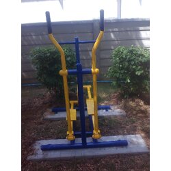 รหัส SM ผลงานติดตั้ง (วิทยาลัยราชสุดา ถ.พุทธมณฑลสาย4 จ.นครปฐม) เครื่องออกกำลังกายกลางแจ้ง