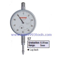 PEACOCK พีค้อก เกจตั้งศูนย์ ไดอัลเกจ รุ่น 57 DIAL GAUGE