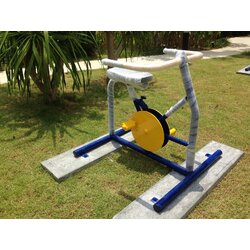 รหัส SM ผลงานติดตั้ง (เดอะคิทท์ ลำลูกกาคลอง2 จ.ปทุมธานี) เครื่องออกกำลังกายกลางแจ้ง