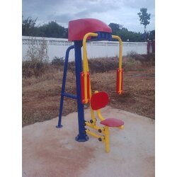 รหัส OUL ผลงานติดตั้ง (อบต.คือเวียง อ.ดอกคำใต้ จ.พะเยา) เครื่องออกกำลังกายกลางแจ้ง