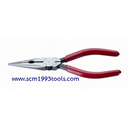 KEIBA คีมปากแหลม ด้ามบาง 6 นิ้ว รุ่น T-316S Long Nose Side Cutting Pliers