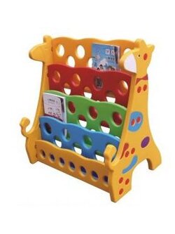 DS - PS070 ชั้นวางหนังสือยีราฟตัวลาย 47 x 78 x 82 cm.