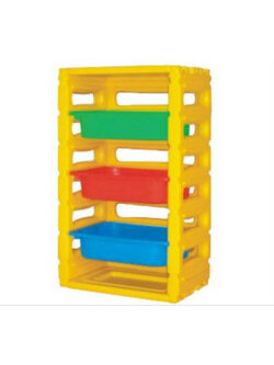 DS - PS064 ชั้นวางของน็อคดาวน์ 30 x 50 x 80 cm.