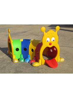 DS - PS058 อุโมงค์หนอนหลากสี 100*100*120