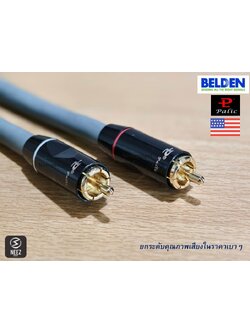สายสัญญาณ RCA Belden USA เสียงดีราคาเบาๆ ร้านไทย สั่งได้เลย