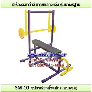 10-รหัส SM ผลงานติดตั้ง (ตำบลภาชี อำเภอภาชี จังหวัดอยุธยา) เครื่องออกกำลังกายกลางแจ้ง