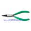 KEIBA คีมปากแหลม 5 นิ้ว แบน รุ่น HF-D04 ROUND Nose Pliers