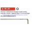 PB Swiss Tool พีบีสวิสทูล รุ่น PB211 ประแจหกเหลี่ยมแบบยาว Hex key L-wrench for hexagon socket screws