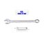 คิง โทนี่ : ประแจแหวนข้าง-ปากตาย (ขนาด : มม.) King Tony : Combination Wrench Europeam Slimline type&Jumbo type (1060,1071)