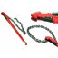 HIT ฮิต รุ่น CW6-490mm. กุญแจจับแป๊บแบบโซ่ (ประแจโซ่) 6 นิ้ว ญี่ปุ่น Chain Wrench