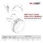 ORBIT : เข็มขัดรัดสายแบบมัลติแบนด์ (สแตนเลส เกรด 430) (ORBIT : Multi band hose clip) (OBMBW3)