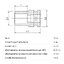 Wurth : ลูกบล็อคลม "สั้น" รู 1/2" 6 เหลี่ยม Wurth : 1/2" IMPACT SOCKET WRENCH SHORT