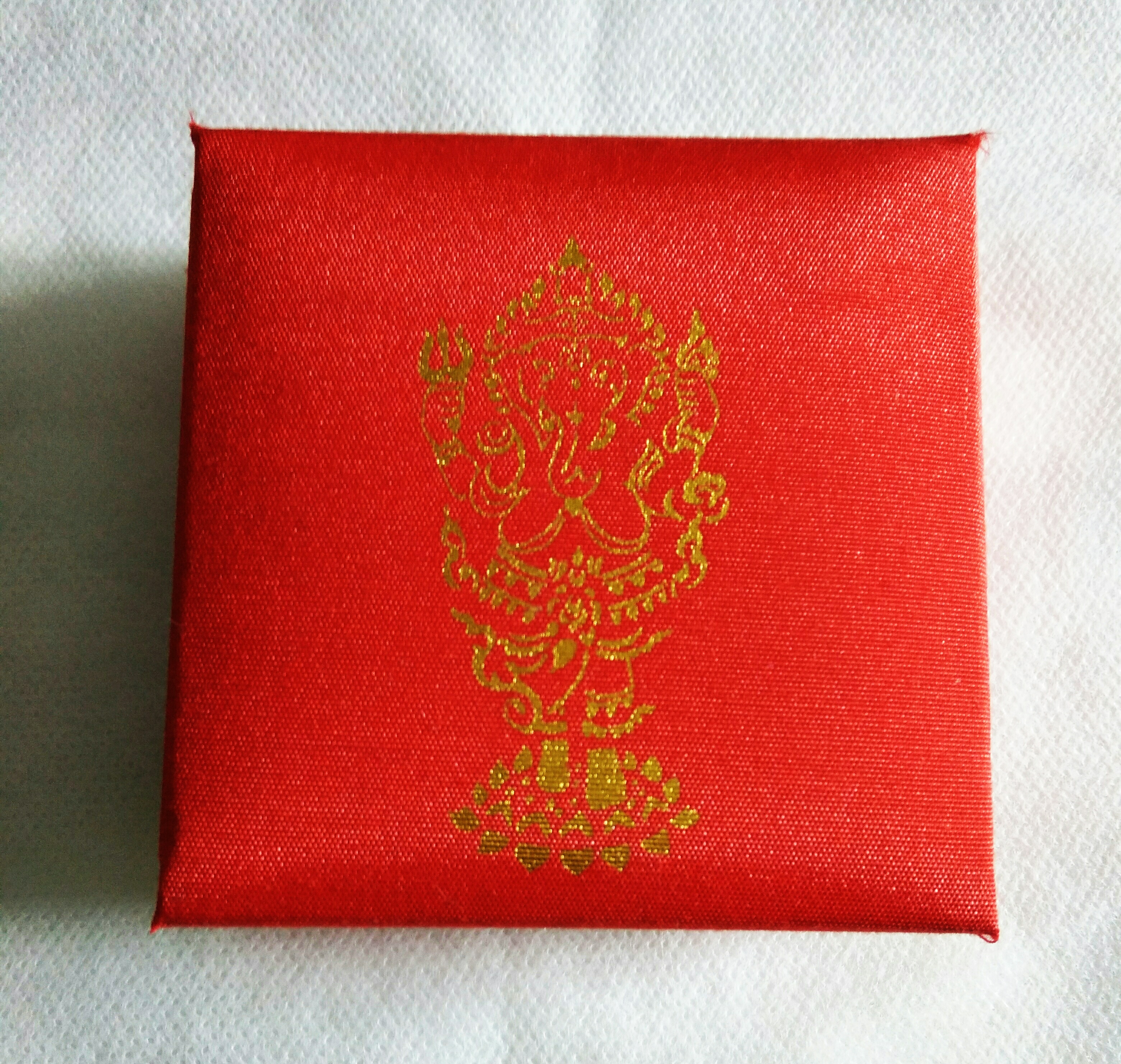 พระพิฆเนศร์เนื้อทองระฆัง ลพ.หนุน