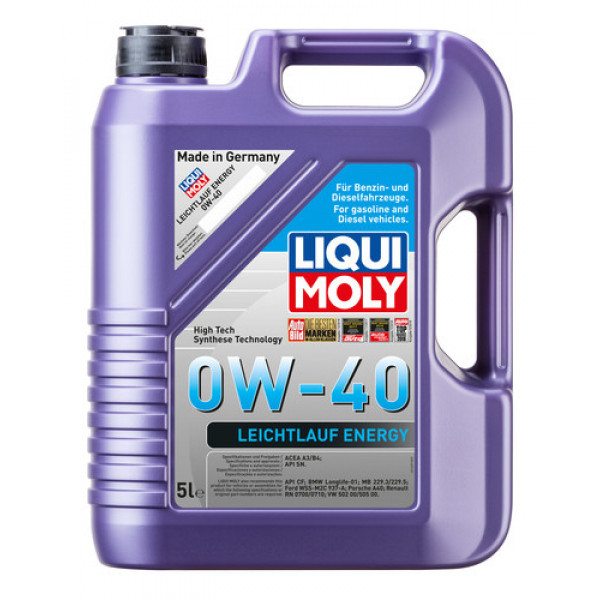 Liqui Moly Leightlauf Energy 0w40 5 ลิตร