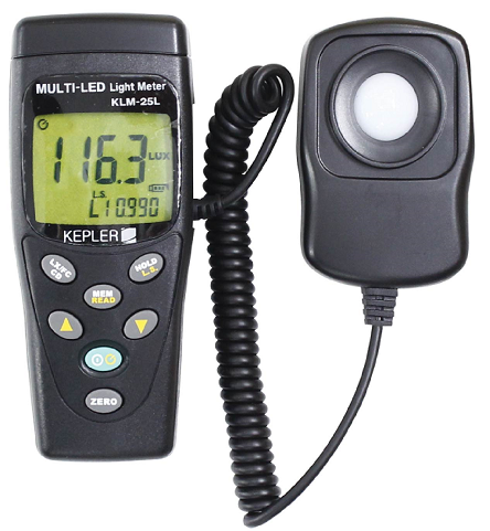 เครื่องวัดความเข้มแสง LED (LED Light Meter) แบรนด์ : KEPLER รุ่น : KLM-24L