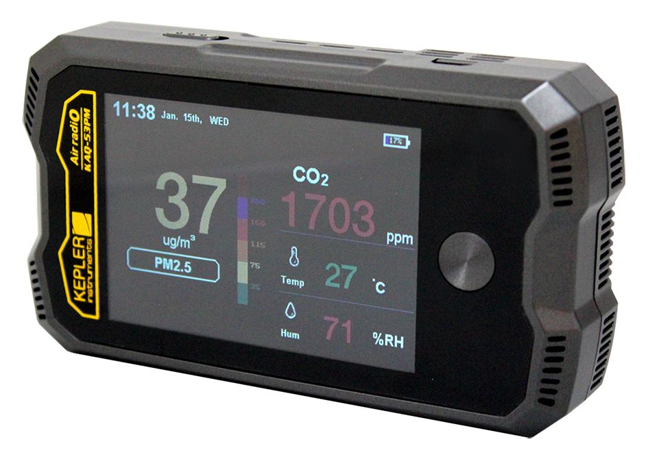 เครื่องวัดฝุ่น PM 2.5 รุ่น KAQ-53PM ยี่ห้อ KEPLER